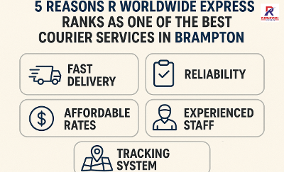 Top 5 Reasons R Worldwide Express is Brampton's Leading Courier Service